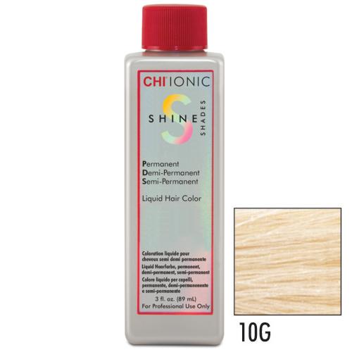CHI Ionic 10G Shine Shades Liquid Haarfarbe 89ml - beige blonde