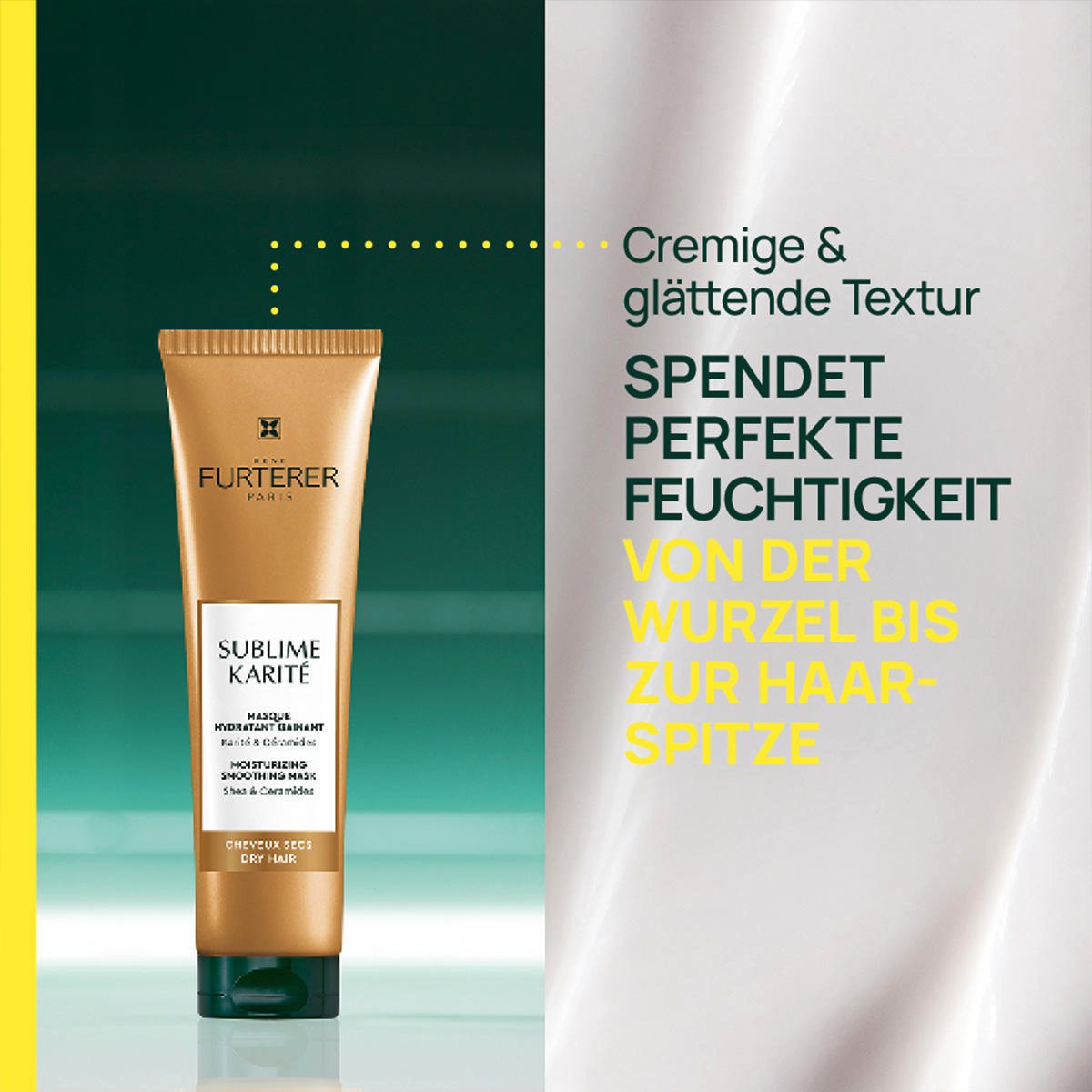 Rene Furterer - SUBLIME KARITE Feuchtigkeitsspendende, bändigende Haarmaske 100ml Rene Furterer - SUBLIME KARITE Feuchtigkeitsspendende, bändigende Haarmaske 100ml