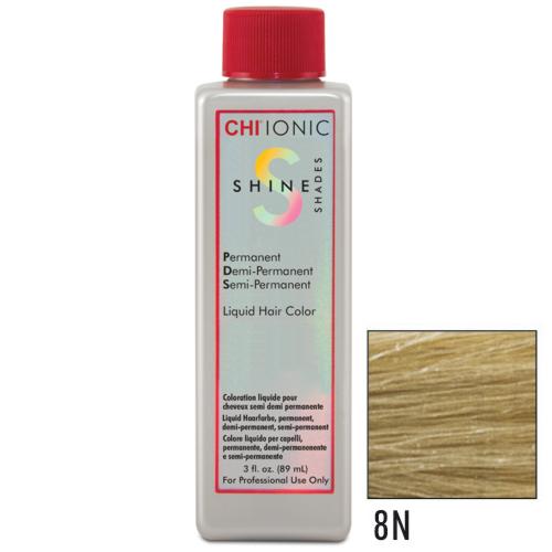CHI Ionic 8N Shine Shades Liquid Haarfarbe 89ml - medium blonde