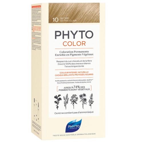 PHYTOCOLOR 10 - Sehr helles Blond