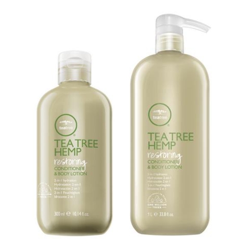 Paul Mitchell TEA TREE HEMP Restoring CONDITIONER & BODY LOTION