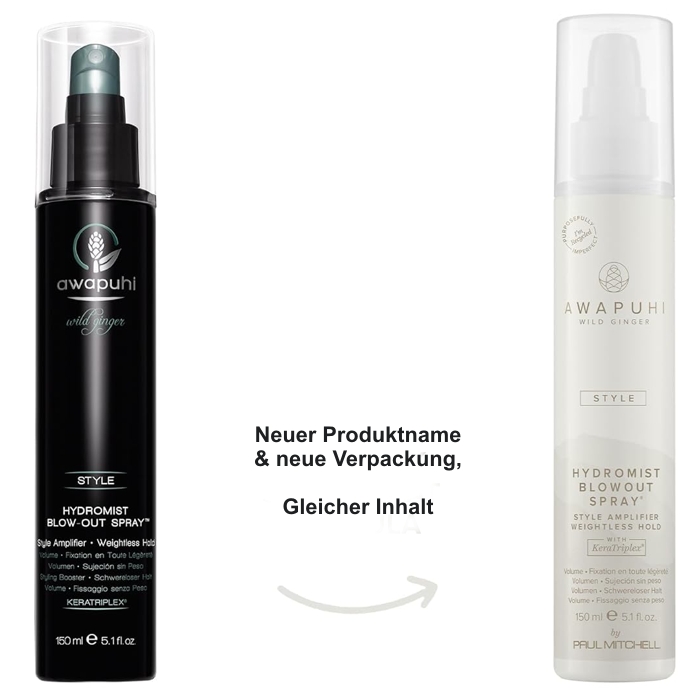 Paul Mitchell Awapuhi Wild Ginger Style Hydromist Blowout Spray 150ml