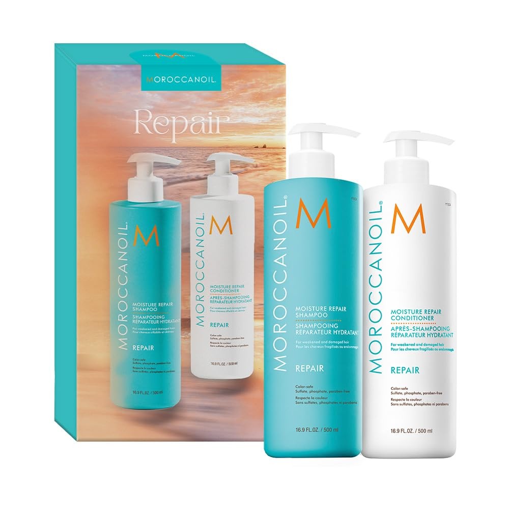 MOROCCANOIL Repair Shampoo & Conditioner Duo 500ml *Limited Edition*