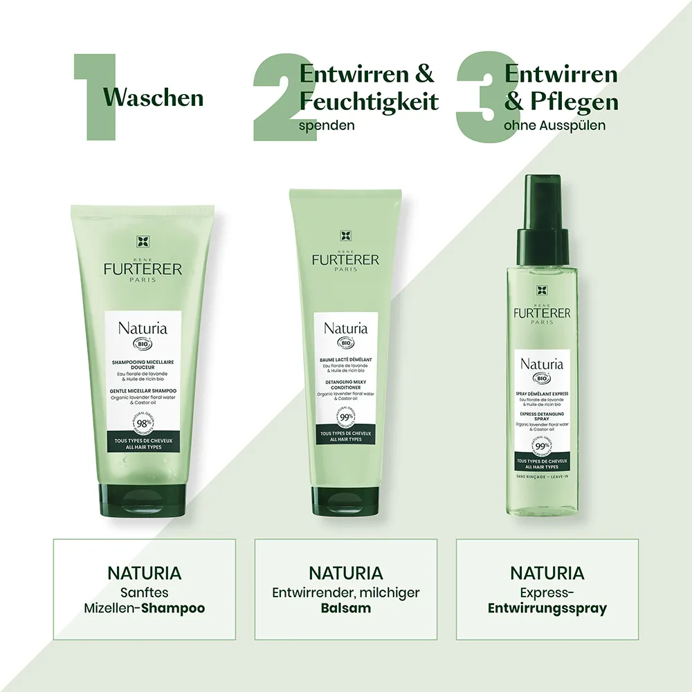 Rene Furterer Naturia Sanftes Mizellen Shampoo 200ml