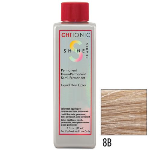 CHI Ionic 8B Shine Shades Liquid Haarfarbe 89ml - medium beige blonde