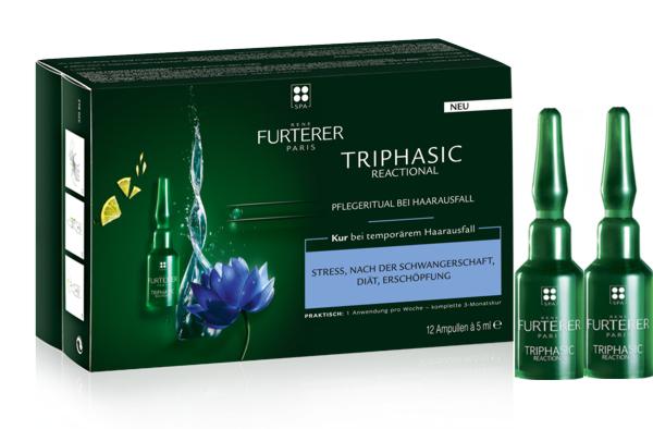 Rene Furterer - Triphasic REACTIONAL Ampullen bei temporären Haarausfall