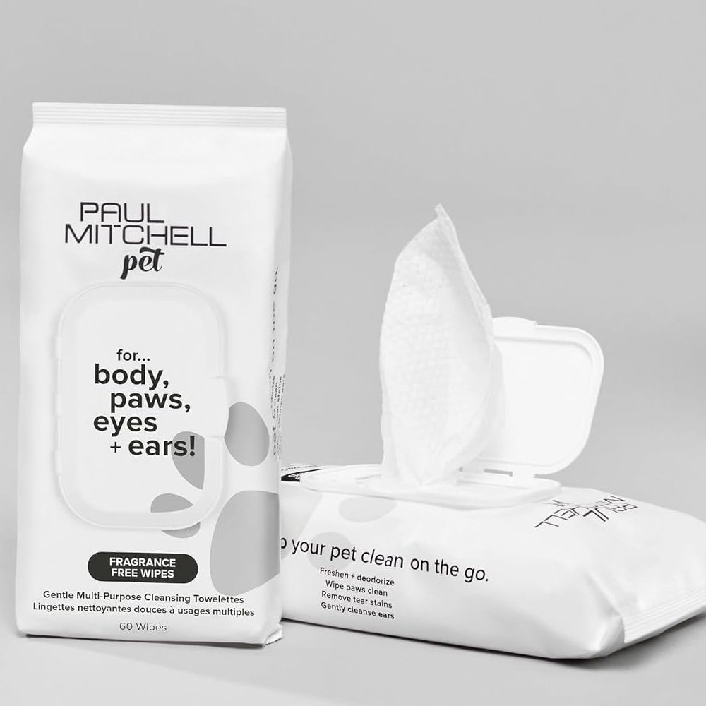 Paul Mitchell Pet Fragrance Free Wipes (60 Tücher pro Packung) Paul Mitchell Pet Fragrance Free Wipes (60 Tücher pro Packung)