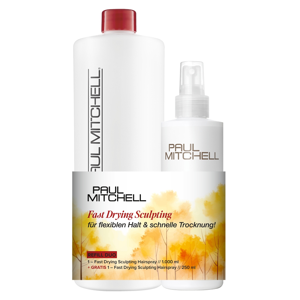 Paul Mitchell - Refill DUO Fast Drying Scultping Spray 1000ml + 250ml 