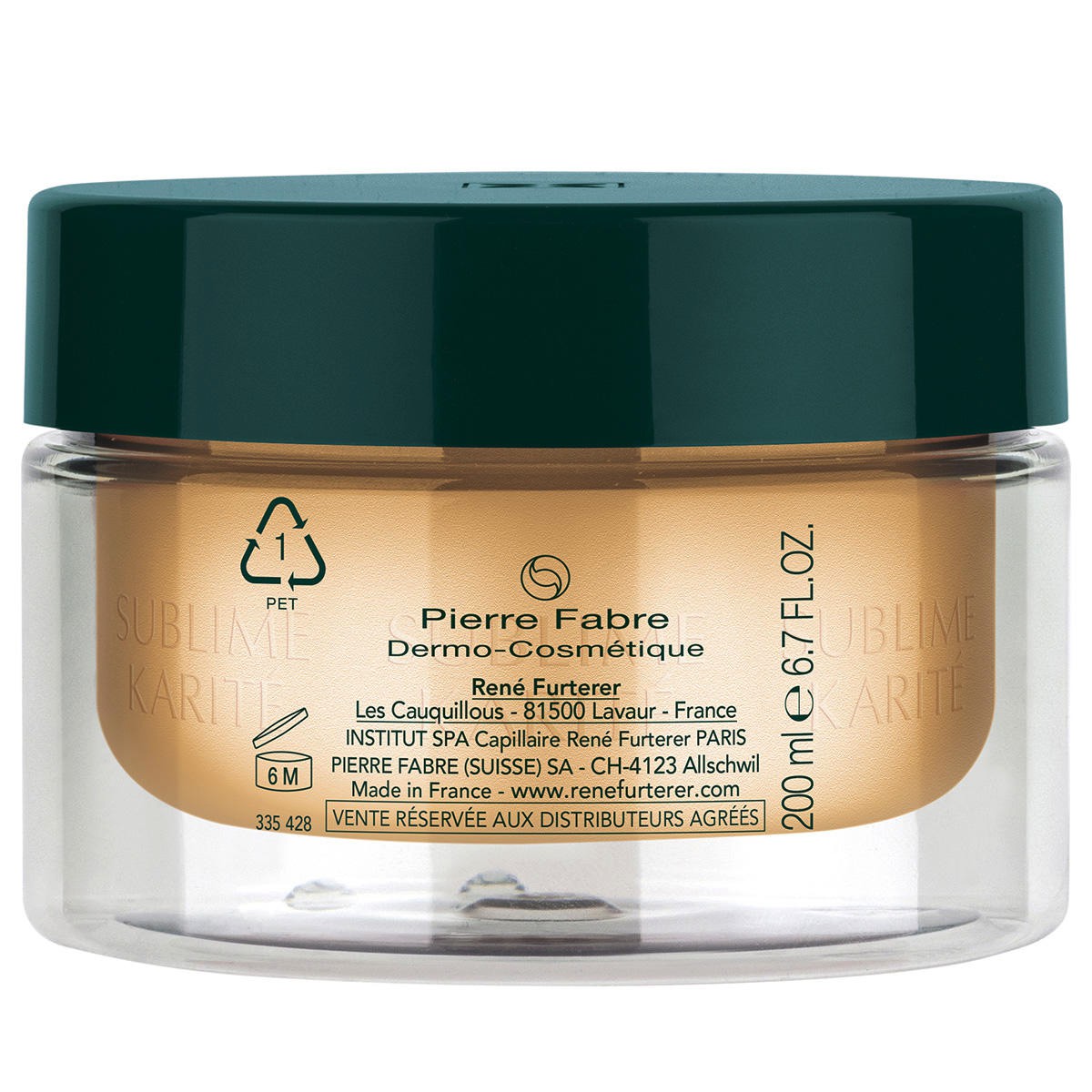 Rene Furterer - SUBLIME KARITE Feuchtigkeitsspendende, bändigende Haarmaske 200ml Rene Furterer - SUBLIME KARITE Feuchtigkeitsspendende, bändigende Haarmaske 200ml