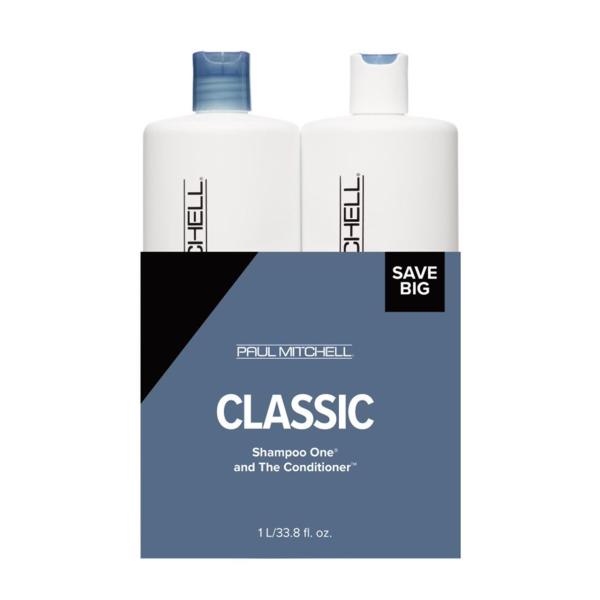 Paul Mitchell - Save on Duo Liter CLASSIC Shampoo One + The Conditioner