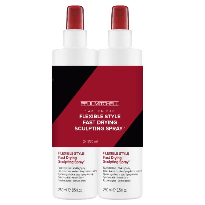 Paul Mitchell - Style Duo Fast Drying Sculpting Spray 2x 250ml