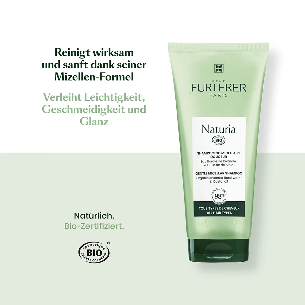 Rene Furterer Naturia Sanftes Mizellen Shampoo 200ml