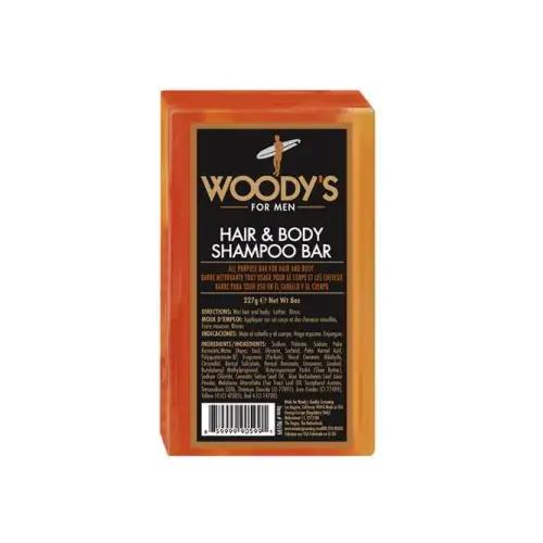 WOODY´S for men - Hair & Body Shampoo Bar 227 g