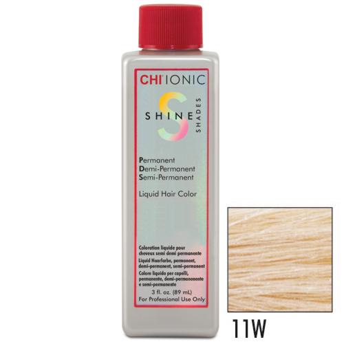CHI Ionic 11W Shine Shades Liquid Haarfarbe 89ml - ex light warm blonde