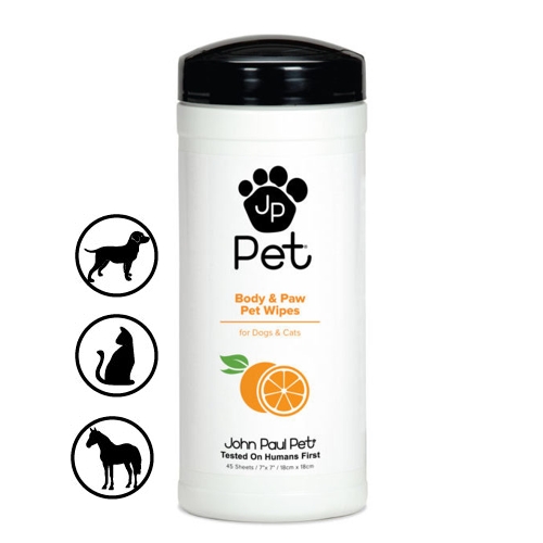 John Paul Pet - Pet Body & Paw Bath Wipes - 45 Tücher