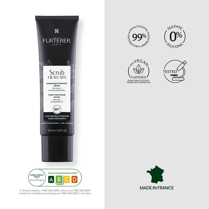 Rene Furterer Scrub Head Spa Klärendes Detox-Peeling 150ml