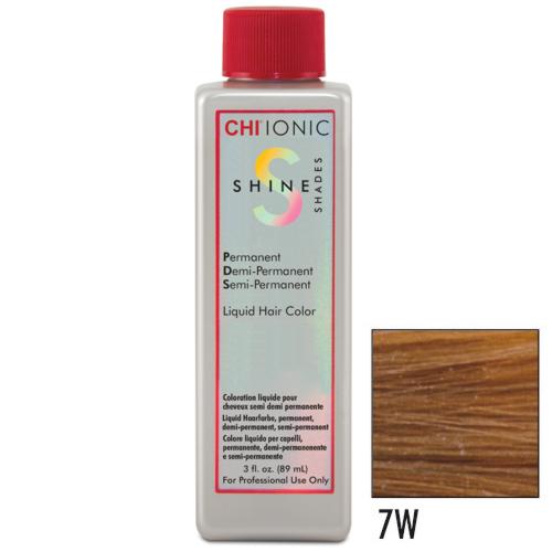 CHI Ionic 7W Shine Shades Liquid Haarfarbe 89ml - dark warm brown