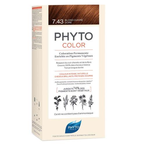 Phyto - PHYTOCOLOR 7.43 - Kupfer Goldblond
