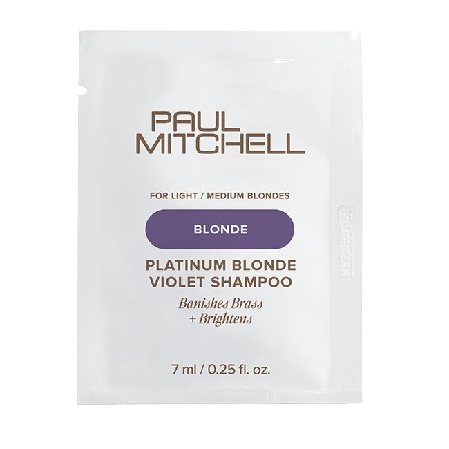 Paul Mitchell Platinum Blonde Violet Shampoo 7ml · Einzelanwendung 