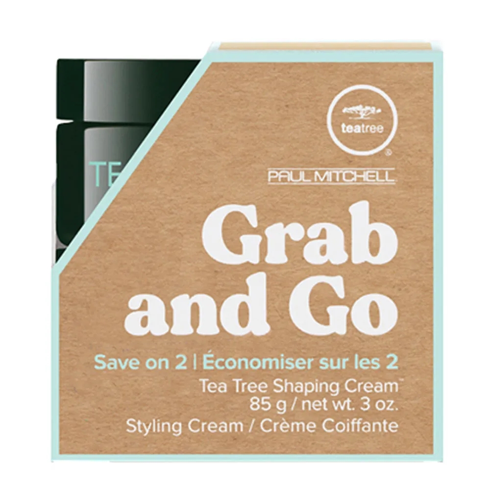 Paul Mitchell - Grab & Go Tea Tree Shaping Cream 2x 85 g
