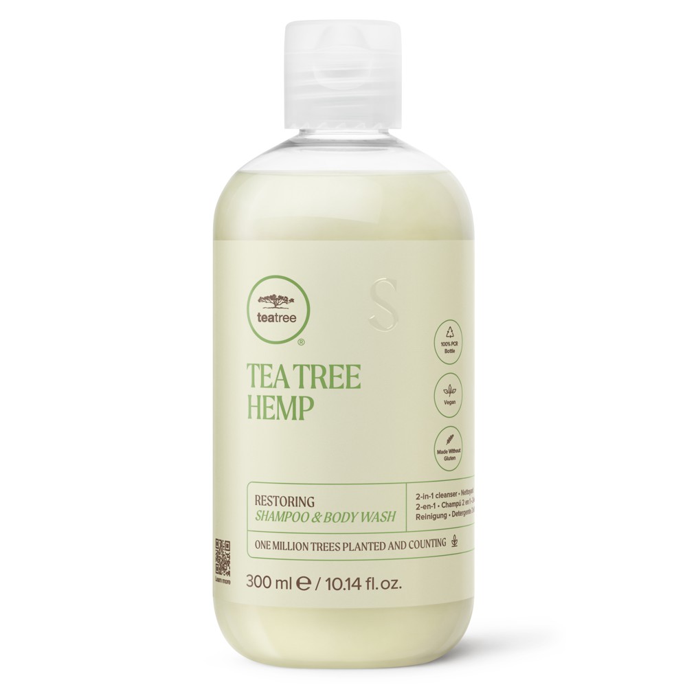 Paul Mitchell - TEA TREE HEMP Restoring SHAMPOO & BODY WASH 300 ml