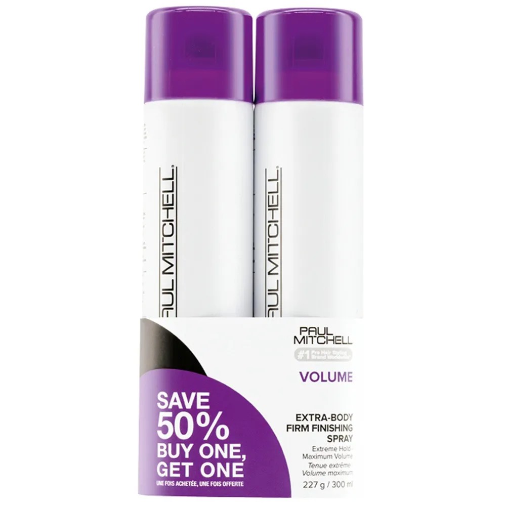Paul Mitchell - Duo Extra Body Firm Finishing Spray 2x300ml (nur für kurze Zeit verfügbar)