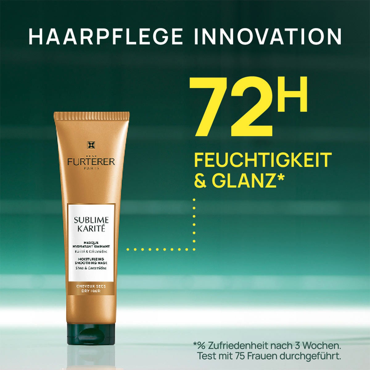 Rene Furterer - SUBLIME KARITE Feuchtigkeitsspendende, bändigende Haarmaske 100ml Rene Furterer - SUBLIME KARITE Feuchtigkeitsspendende, bändigende Haarmaske 100ml