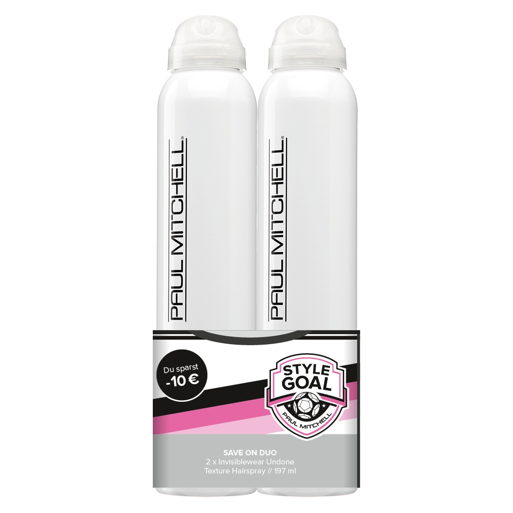 Paul Mitchell - Save on Duo INVISIBLEWEAR Undone Texture Hairspray