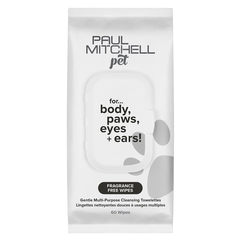 Paul Mitchell Pet Fragrance Free Wipes (60 Tücher pro Packung)