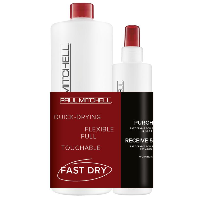 paulmitchellrefill_fastdryingsculptingspray_701052 Paul Mitchell - Refill DUO Fast Drying Scultping Spray 1000ml + 250ml